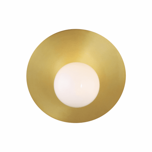 Kelly By Kelly Wearstler Nodes 1-LT Angled Wall Sconce - Brass - KW1041BBS