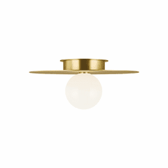 Kelly By Kelly Wearstler Nodes 1-LT Large Flush Mount - Brass - KF1021BBS Kelly By Kelly Wearstler Nodes 1-LT Large Flush Mount - Brass - KF1021BBS