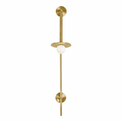 Kelly By Kelly Wearstler Nodes 1-LT Large Pivot Wall Sconce - Brass - KW1031BBS