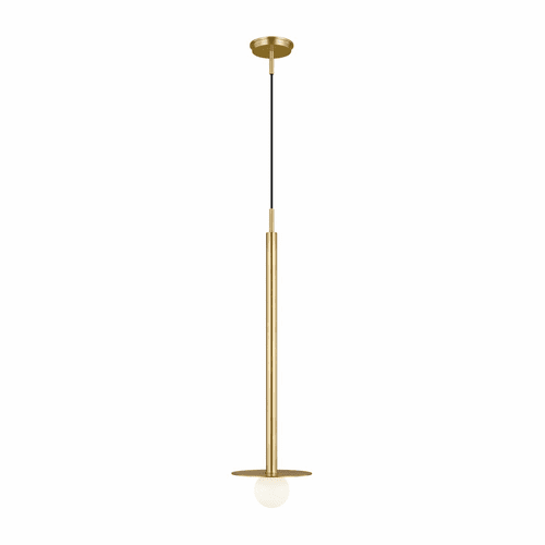 Kelly By Kelly Wearstler Nodes 1-LT Long Pendant - Burnished Brass - KP1011BBS