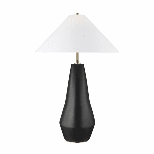 Kelly Wearstler Contour 1-LT Tall Table Lamp - Coal - KT1231COL1