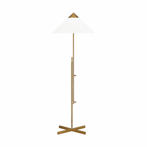 Kelly Wearstler Franklin 1-LT Floor Lamp - Burnished Brass - KT1291BBS1