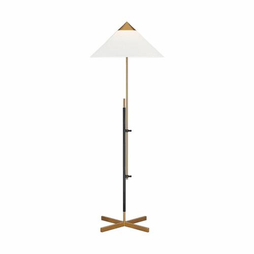 Kelly Wearstler Franklin 1-LT Floor Lamp - Burnished Brass - KT1291BBSBNZ1
