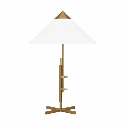 Kelly Wearstler Franklin 1-LT Table Lamp - Burnished Brass - KT1281BBS1