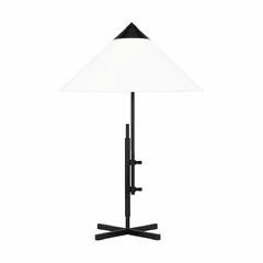 Kelly Wearstler Franklin 1-LT Table Lamp - Deep Bronze - KT1281BNZ1