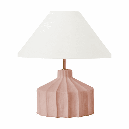 Kelly Wearstler Veneto 1-LT Medium Table Lamp - Dusty Rose - KT1321DR1
