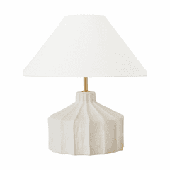 Kelly Wearstler Veneto 1-LT Medium Table Lamp - Matte Concrete - KT1321MC1