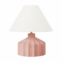 Kelly Wearstler Veneto 1-LT Small Table Lamp - Dusty Rose - KT1331DR1