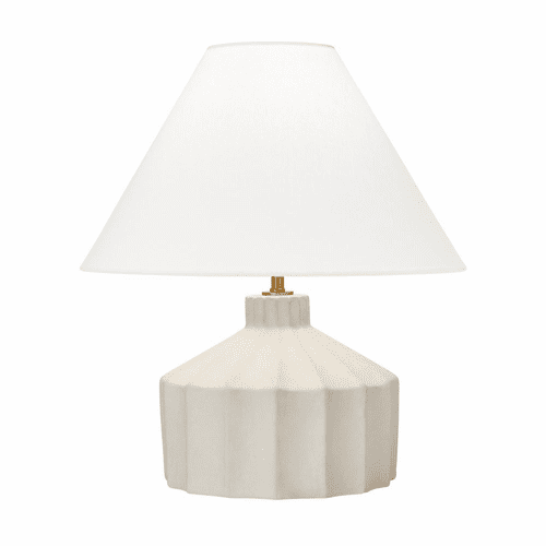 Kelly Wearstler Veneto 1-LT Small Table Lamp - Matte Concrete - KT1331MC1