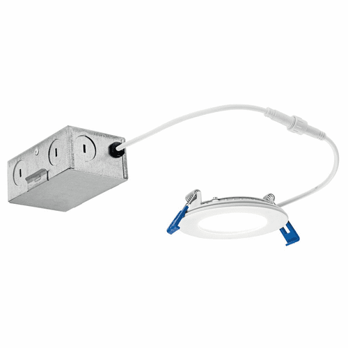 Kichler 1-LT 3" Round Slim LED Downlight 2700K - Textured White - DLSL03R2790WHT