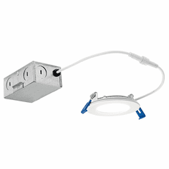 Kichler 1-LT 3" Round Slim LED Downlight 3000K - Textured White - DLSL03R3090WHT