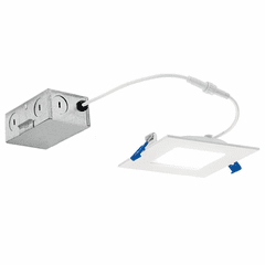 Kichler 1-LT 4" Slim LED Downlight 3000K - Textured White - DLSL04S3090WHT