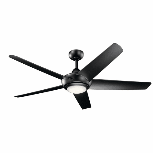 Kichler 1-LT LED 52" Kapono Fan - Satin Black - 330089SBK