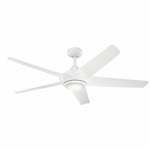 Kichler 1-LT LED 52" Kapono Fan - White - 330089WH