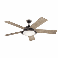 Kichler 1-LT LED 56" Verdi Fan - Anvil Iron - 310100AVI