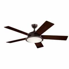 Kichler 1-LT LED 56" Verdi Fan - Olde Bronze - 310100OZ