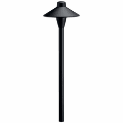 Kichler 1-LT Traditional Path - Textured Black - 15478BKT