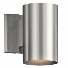 Kichler 1-LT Wall Cylinder - Brushed Aluminum - 9234BA