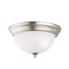 Kichler 11.25" 2-LT Flush Mount - Brushed Nickel - 8108NI