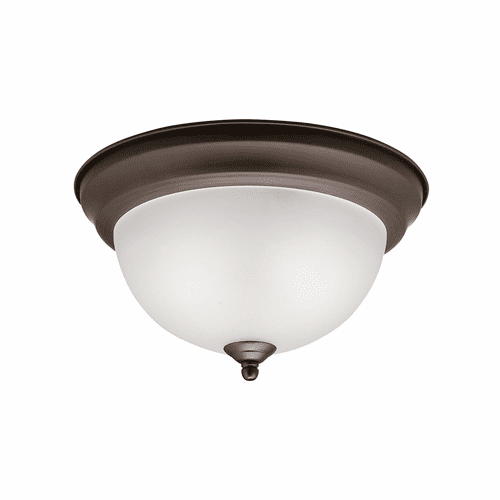 Kichler 11.25" 2-LT Flush Mount - Olde Bronze - 8111OZ