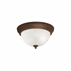 Kichler 11.25" 2-LT Flush Mount - Tannery Bronze - 8108TZ