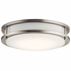 Kichler 11.75" LED Flush Mount - Brushed Nickel - 10784NILED