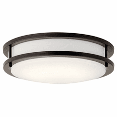 Kichler 11.75" LED Flush Mount - Olde Bronze - 10784OZLED Kichler 11.75" LED Flush Mount - Olde Bronze - 10784OZLED