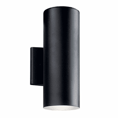 Kichler 12" 3000K Up & Down LED Wall Light - Black - 11251BKT30