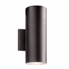 Kichler 12" 3000K Up & Down LED Wall Light - Bronze - 11251AZT30 Kichler 12" 3000K Up & Down LED Wall Light - Bronze - 11251AZT30