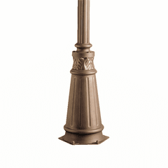 Kichler 12.75" x 72" Cast Aluminum Post - Olde Bronze - 9510OZ