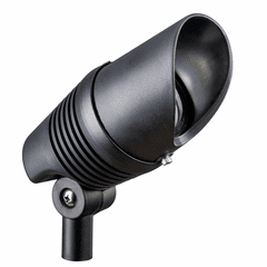 Kichler 12V 1-LT Accent Light - Black - 15382BK