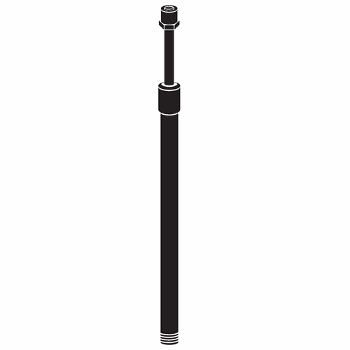 Kichler 12V Accent Light Adjustable Height Stem - Black - 15570BKT