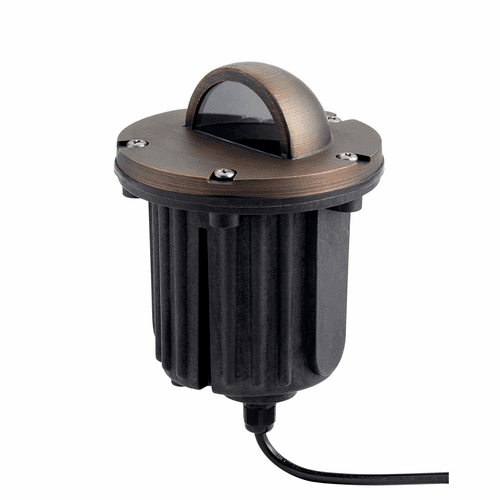 Kichler 12V Brass Side Throw In-Ground - 15499CBR