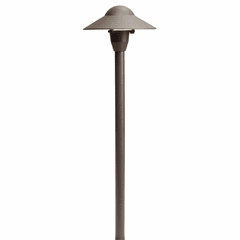 Kichler 12V Cast Brass 6" Dome Path Light - Bronze - 15470AZT