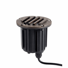 Kichler 12V In-Ground Brass Rock Guard - 15497CBR