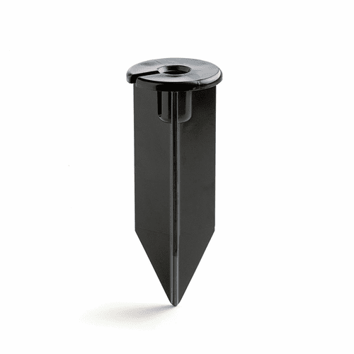 Kichler 12V In-Ground Polymeric Support Stake 8" - Black - 15575BK