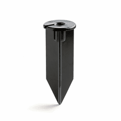 Kichler 12V In-Ground Polymeric Support Stake 8" - Black - 15575BK