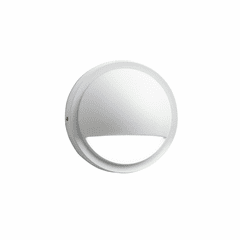 Kichler 12V LED 3000K Half Moon Deck Light - White - 15764WHT30R