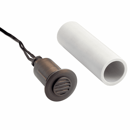 Kichler 12V MR8 Recessed In-Ground Louvered - Brass - 15492CBR