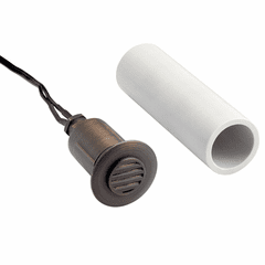 Kichler 12V MR8 Recessed In-Ground Louvered - Brass - 15492CBR