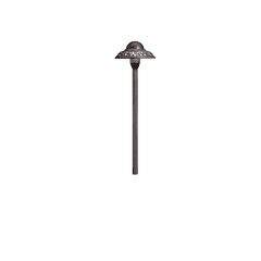 Kichler 12V Pierced Dome Path Light - Bronze - 15457AZT