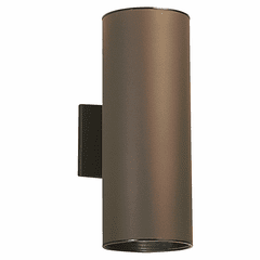 Kichler 15" 2-LT Wall Cylinder - Bronze - 9246AZ