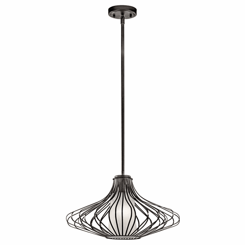 Kichler 18" 1-LT Pendant - Olde Bronze - 43201OZ
