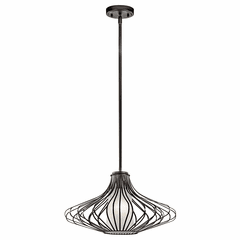 Kichler 18" 1-LT Pendant - Olde Bronze - 43201OZ
