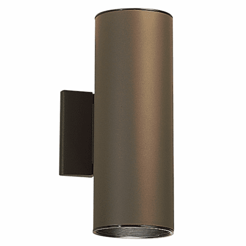 Kichler 2-LT Wall Cylinder - Bronze - 9244AZ