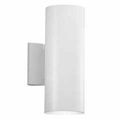 Kichler 2-LT Wall Cylinder - White - 9244WH