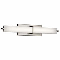 Kichler 24" Linear LED Vanity Light - Brushed Nickel - 11146NILED Kichler 24" Linear LED Vanity Light - Brushed Nickel - 11146NILED