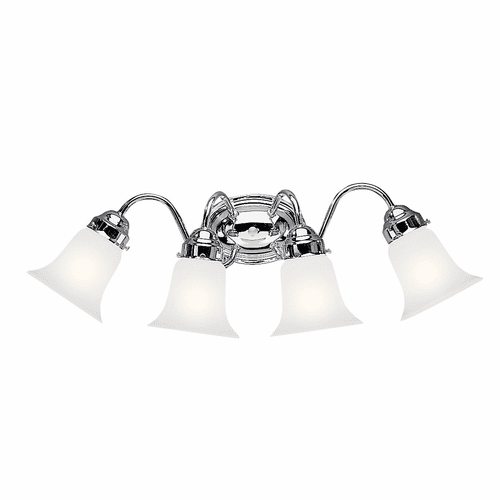 Kichler 25" 4-LT Vanity Light - Chrome - 6124CH