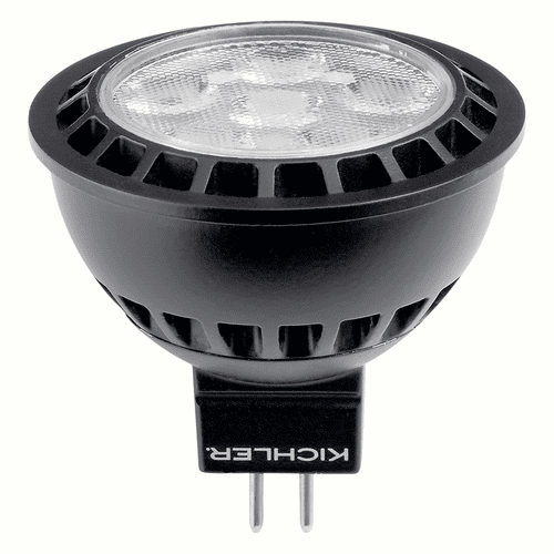 Kichler 2700K Landscape LED MR16 7W 25 Degree - Black - 18144