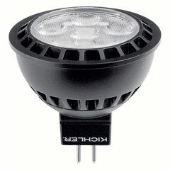 Kichler 2700K Landscape LED MR16 7W 60 Degree - Black - 18148